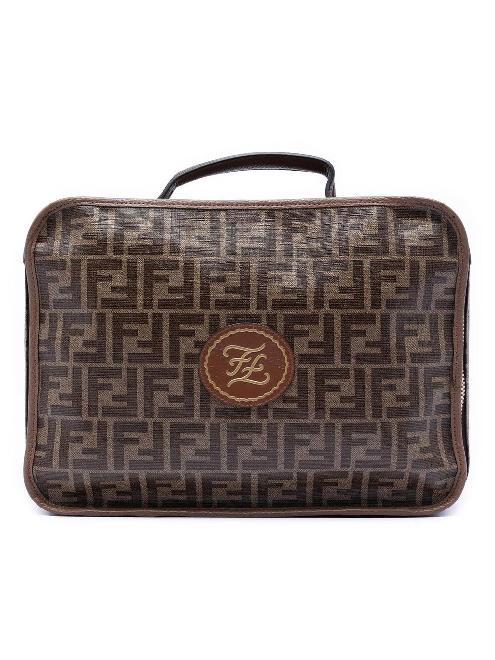 Fendi Zucca Coated Canvas Karligraphy #352118F57B